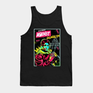 Leila Khaled Against Colonialism Tank Top